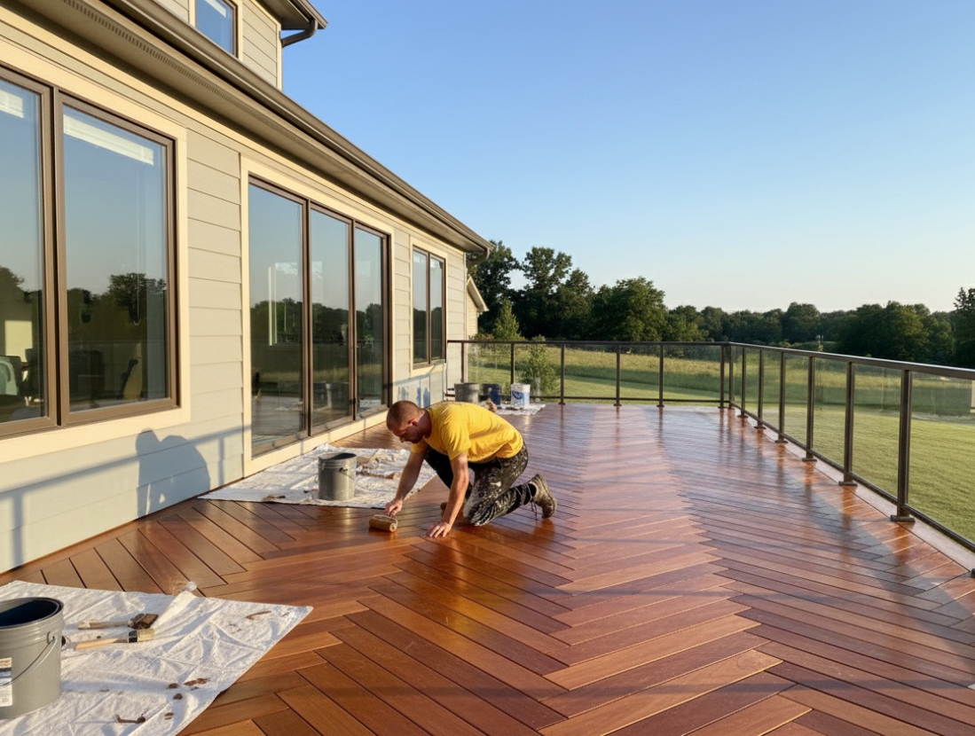 Professional Exterior Staining (Deck & Floors) 