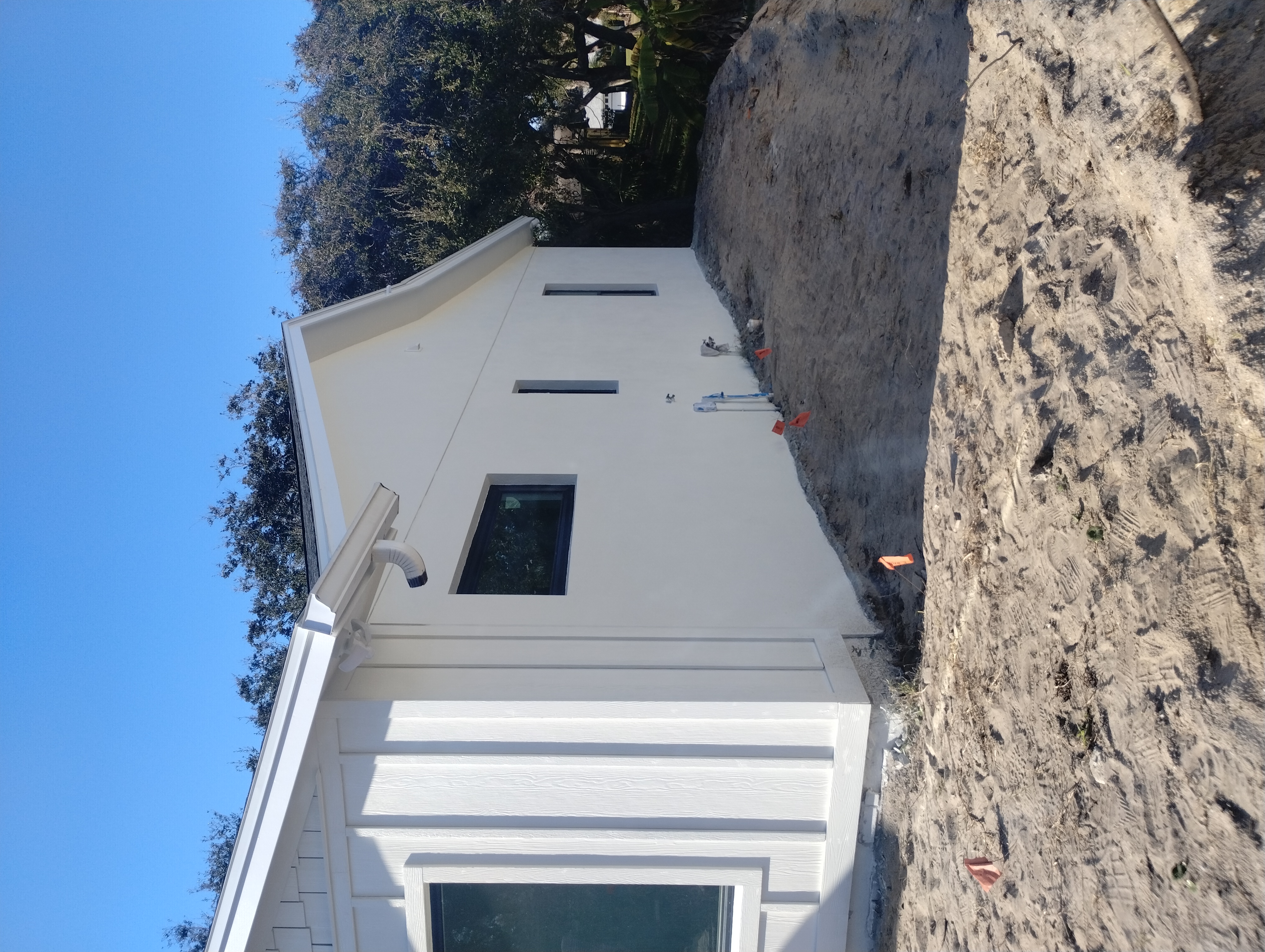 Exterior new construction 