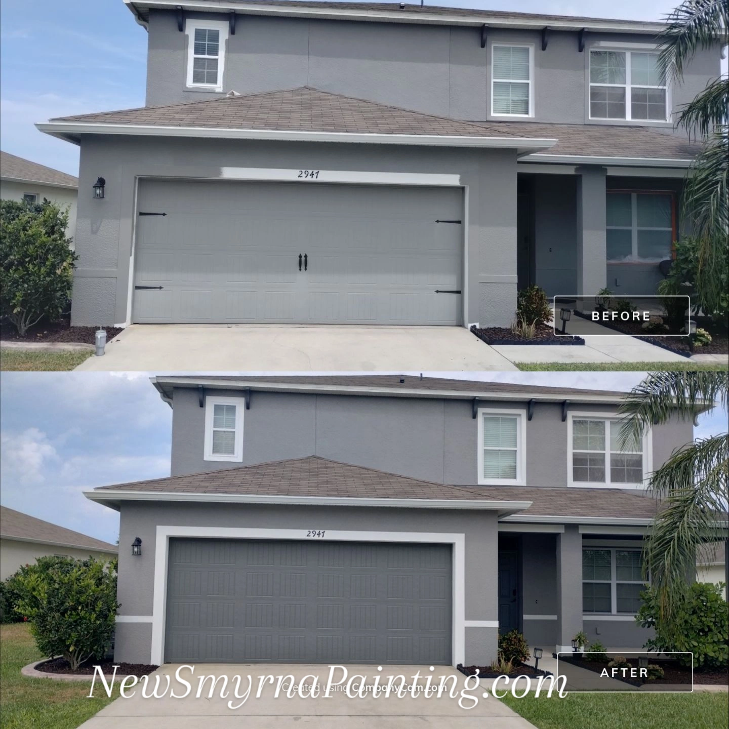 Emerald Rain refresh exterior repaint 