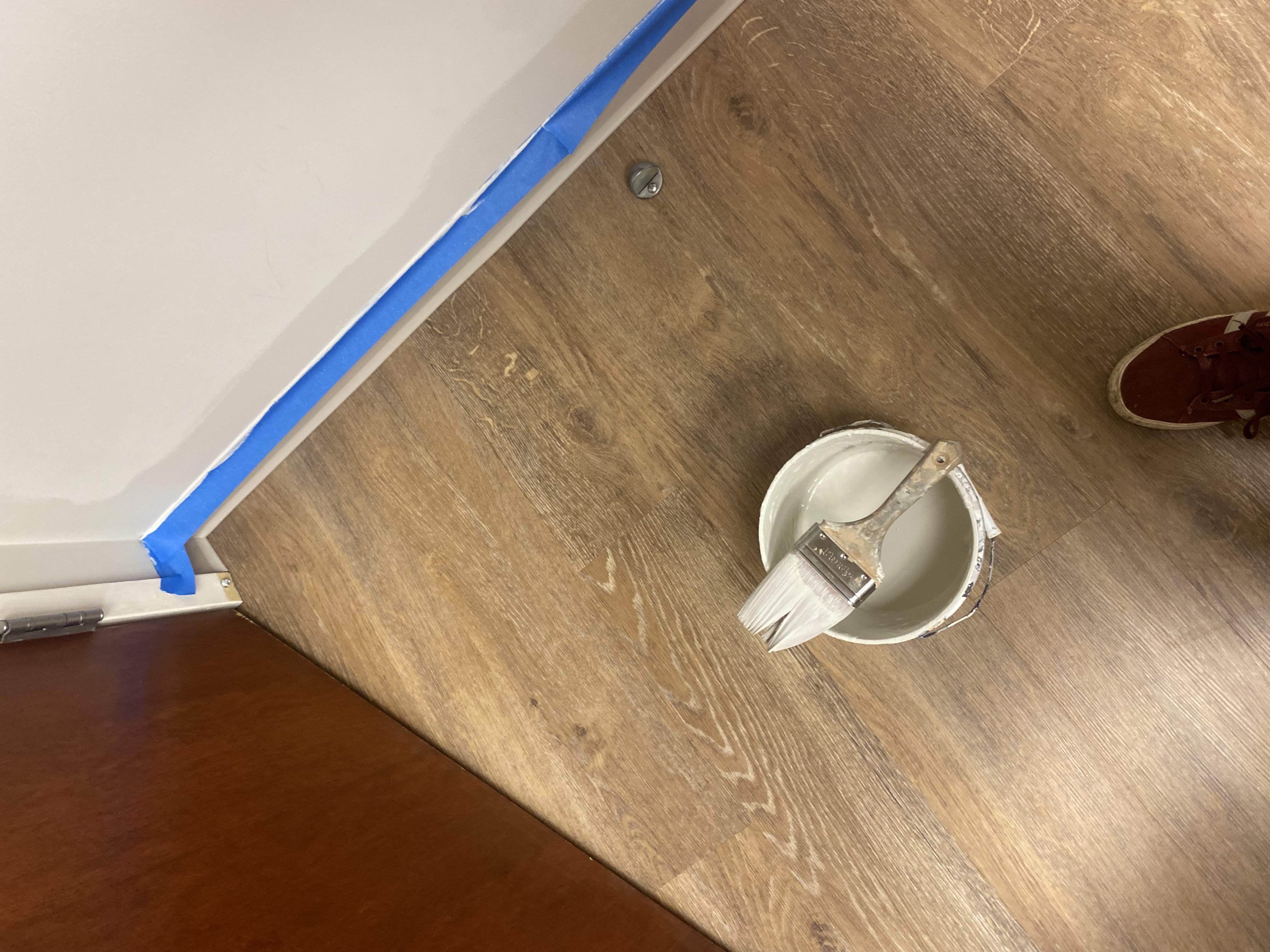 We are painting the hospital, we put the best materials and we had a good impression